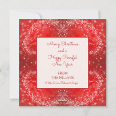 レッドホリデイ シーズンカード (裏面)