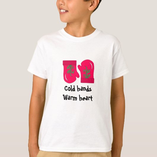レッドホリデーミトン Tシャツ (正面)