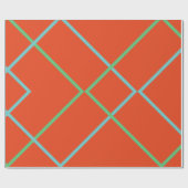 レッドホリデーラッピング紙 ラッピングペーパー (フラット)