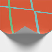 レッドホリデーラッピング紙 ラッピングペーパー (角)