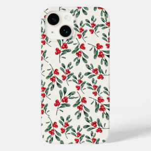 レッドホリーベリーグリーンミストレ離れトー Case-Mate iPhone 14ケース
