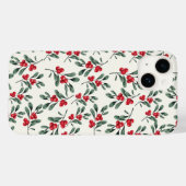 レッドホリーベリーグリーンミストレ離れトー Case-Mate iPhoneケース (裏面 (横))
