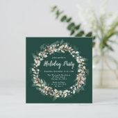 レッドホリーリースホリデーパーティー 招待状 (スタンド正面)