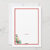 レッドホリ縁どティフォトフラットカード シーズンカード (裏面)