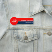 レッドホワイトとブルーハローカスタム 名札 (インサイチュ)