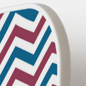 レッドホワイトとブルーUSA名前をカスタムする ピックルボールラケット (左詳細)