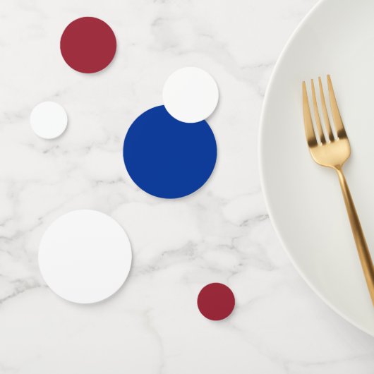 レッドホワイトアンドブルー7月4日アメリカテーマ コンフェッティ (グループ)