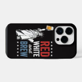 レッドホワイトアンドブルー 250周年記念 iPhoneケース (裏面横)