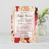 レッドホワイトクリーム ウエスタンカウハイド 招待状 (スタンド正面)