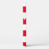 レッドホワイトクロア市松模様にチアのCase-Mate iPhoneケース Case-Mate iPhoneケース (裏面 / 右)