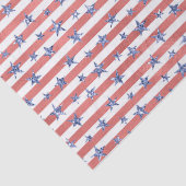 レッドホワイトグリッターブルースターズストライプ 薄葉紙 (詳細)