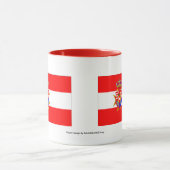 レッドホワイトバナートスカーナ公国 マグカップ (中央)