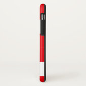 レッドホワイトバナートスカーナ公国 Case-Mate iPhoneケース (裏面/左)