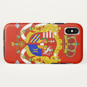 レッドホワイトバナートスカーナ公国 Case-Mate iPhoneケース (裏面(横))