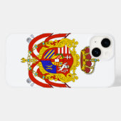 レッドホワイトバナートスカーナ公国 Case-Mate iPhoneケース (裏面 (横))