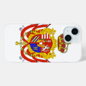 レッドホワイトバナートスカーナ公国 Case-Mate iPhoneケース (裏面 (横))