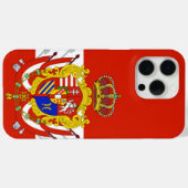 レッドホワイトバナートスカーナ公国 Case-Mate iPhoneケース (裏面 (横))