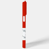 レッドホワイトバナートスカーナ公国 Case-Mate iPhoneケース (裏面 / 右)