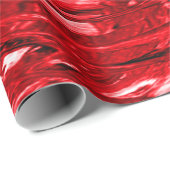 レッドホワイトブラックスワールデザイン ラッピングペーパー (ロールコーナー)