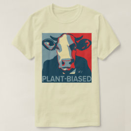 レッドホワイトブルーのポップアート風カウTシャツ Tシャツ