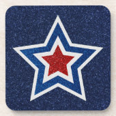 レッドホワイトブルースター7月4日グリッター コースター (正面)