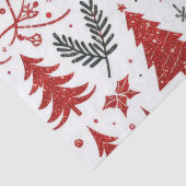 レッドホワイトホリデーティッシュペーパー 薄葉紙 (詳細)