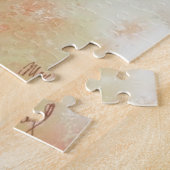 レッドホワイトポピーパズル – 美しい花 ジグソーパズル (側面)