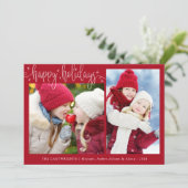 レッドホワイト | ハッピーホリデー | 星 シーズンカード (スタンド正面)