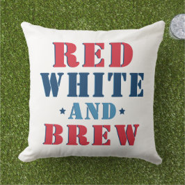 レッドホワイト&ブリュー7月4日 アウトドアクッション