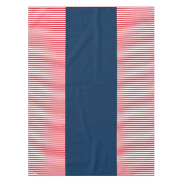 レッドホワイト&ブルーおもしろいお祝い テーブルクロス