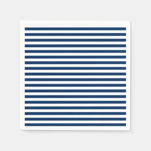 レッドホワイト&ブルーおもしろい愛国的お祝い スタンダードカクテルナプキン (正面)