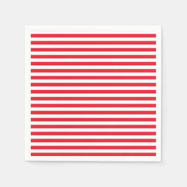 レッドホワイト&ブルーおもしろい愛国的お祝い スタンダードカクテルナプキン