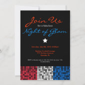 レッドホワイト&ブルーグラムカスタム 招待状 (裏面)