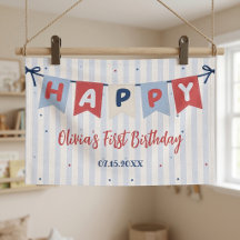 レッドホワイト&ブルー愛国的な誕生日