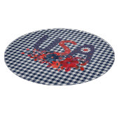 レッドホワイト&ブルーUSA愛国的なブーケ カッティングボード (角)