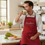 レッドホワ最高のイトシェフエバーカスタムキッチン エプロン<br><div class="desc">私たちのホワイトタイプのシェフで嵐を焼く準備を最高のして、あなたのキッチンレッドエプロンカスタム。このエプロンパーソナライズされたは、あなたの人生の甘いパン屋のための完璧なアクセサリーである。真カスタマイズに作る事は自分の名でユニークす赤い来色のエプスタイリッシュロンは、あなたのベーキングの経験に新鮮ポップ・アートのさを追加する。タイポグラフィスタイルトリートメントは、優雅さと洗練さのtouchをデザインに加える。このエプロン最高のは「シェフが今まで」という言葉を使い、料理を作るたびに気に自分が入れる情熱と情熱を思い出させる役割を果たす。あなたはのベーキングホリデークリスマスクッキーや美味しい食事を盛り上げるかどうか、このエプロンは愛インスパイアで作成する必要がある。このエプロンはあなたのキッチンに実用的な追加であるだけでなく、それは考え深くギフトを作パーソナライズされたる。これらの与え料理をテーマにしたパーティーでカスタムの料理とベーキングの楽しさに対するエプロンを検討しなさい。</div>