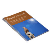 レッドホークワイルドバード祈りの言葉ジャーナル ノートブック (右側)