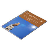 レッドホークワイルドバード祈りの言葉ジャーナル ノートブック (左側)