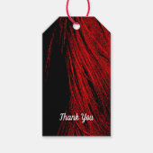 レッドホースマネ抽象芸術ギフトラベル ギフトタグ (正面)