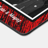 レッドホースマネ抽象芸術デスクマット デスクマット (コーナー)