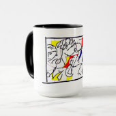 レッドホースマン マグカップ (正面左)