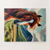 レッドホース50ピースキッズパズル ジグソーパズル (横)