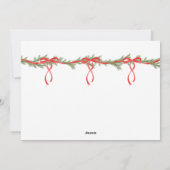 レッドボウアンドガーランド シーズンカード (裏面)