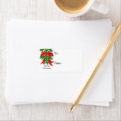 レッドボウオンパインバウギフトラベル ラベル (インサイチュ)