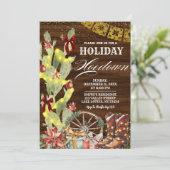 レッドボウカクタス ワイルドウェスト ホリデー ホーダウン 招待状 (スタンド正面)