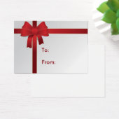 レッドボウギフトラベル (デスク)