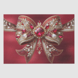 レッドボウホリデイティッシュペーパー 薄葉紙