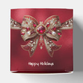 レッドボウホリデーギフトボックス フェイバーボックス (上部)