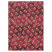 レッドボウホリデーテーブルクロス テーブルクロス (正面)