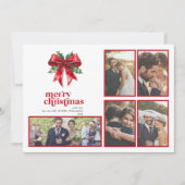 レッドボウホリー結婚した&ニューメリーリュー5枚の写真 シーズンカード (正面)